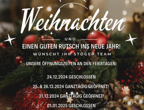 Frohe Weihnachten & einen guten Rutsch ins neue Jahr!